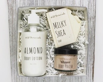 Lotion Spa Gift Set, Bridesmaids Gift, Body Scrub, Spa Party, Detox, Relax, Christmas Gift, Birthday Gift