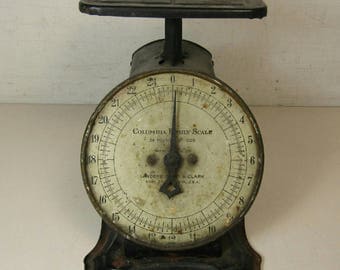 Vintage Antique Landers Frary & Clark Columbia Family Scale