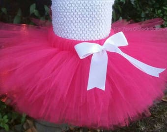 Pick Your Colors! Fuchsia Tutu Skirt, TUTU SKIRT ONLY, Hot Pink Tutu, Plus Size Tutu, Pink Adult Tutu, 5K Tutu, Poppy Tutu, Poppy Costume