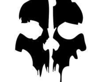 Call Of Duty Ghost Mask Stencil