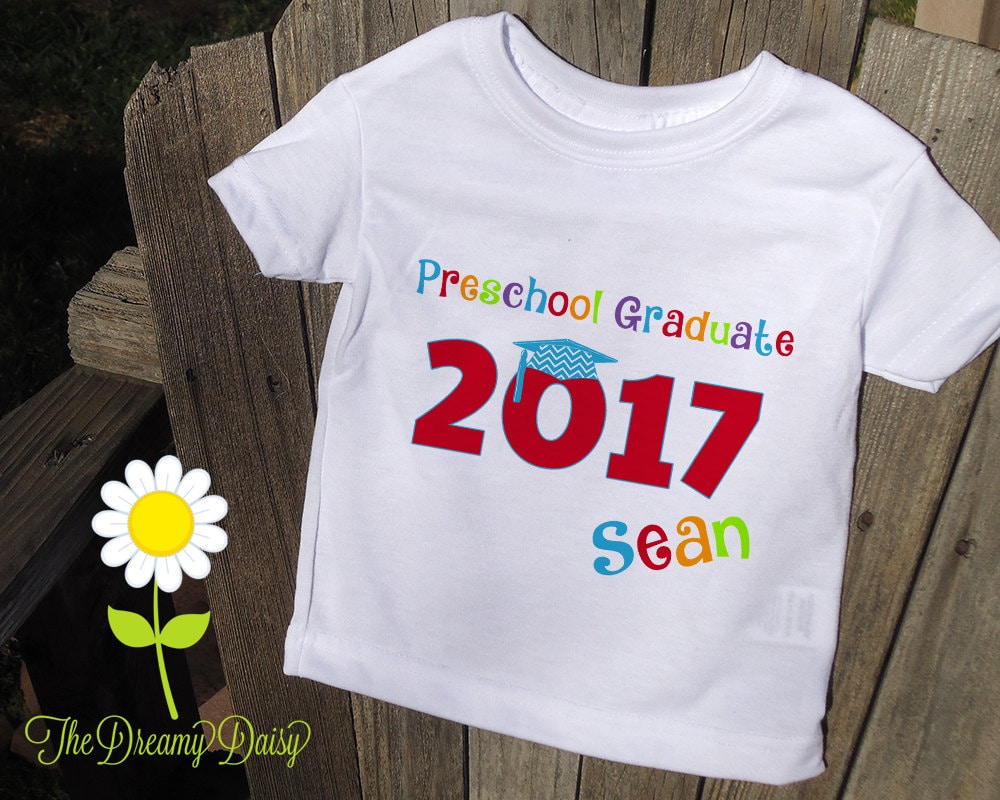 Personalized Preschool Graduation T-Shirt Preschool Graduate
