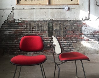 Eames DCM chairs mid century modern chair mid century modern dining chairs a pair