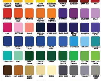 12"X24" - ORACAL 651 - glossy Vinyl, Crafts, Hobby Cutter, Cricut, Silhouette Cameo, Adhesive outdoor Vinyl, Vinyl Sheets - Decal - Sticker