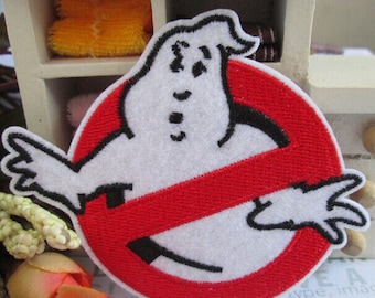 Ghostbusters Patch Embroidered Vampire Buster Iron on Badge Movie Embroidery AH43246