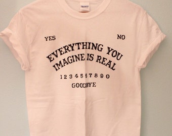 Ouija Board Inspired Unisex T-Shirt Tumblr Grunge