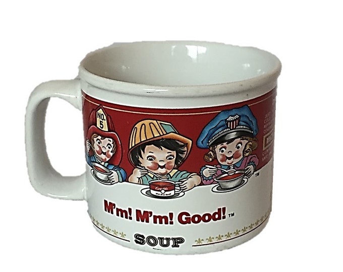 Rare Vintage Career Campbell's Kids Advertising - Vintage Campbell Soup Mug by Westwood - Microwave Safe,