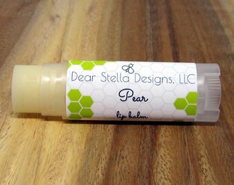 Pear Lip Balm, Chapstick