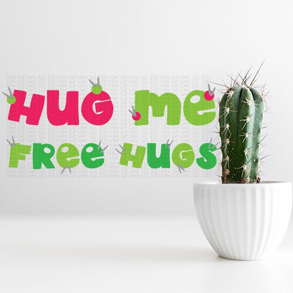 hug me cactus plush