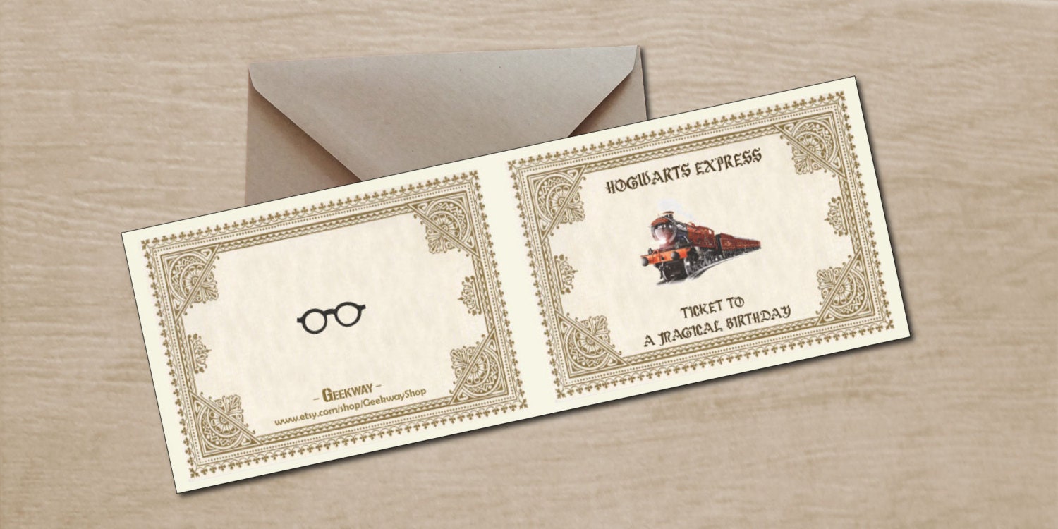 Harry Potter la tarjeta de cumpleaños tarjetas de cumpleaños