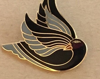 Vintage Laurel Burch "Celan" Bird Brooch