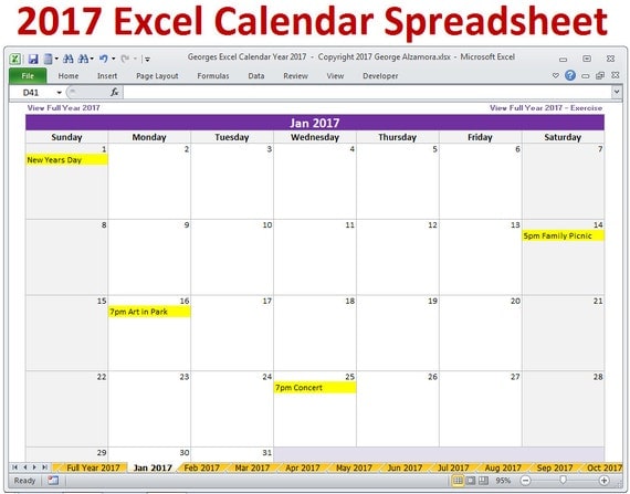  Excel 2017  -  11