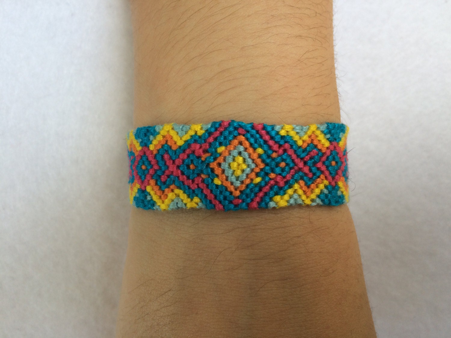 Diamond Zig-Zag Friendship Bracelet