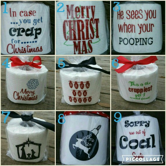 dirty santa gift toilet paper christmas gift funny gift dirty santa gift toilet paper christmas gift funny gift