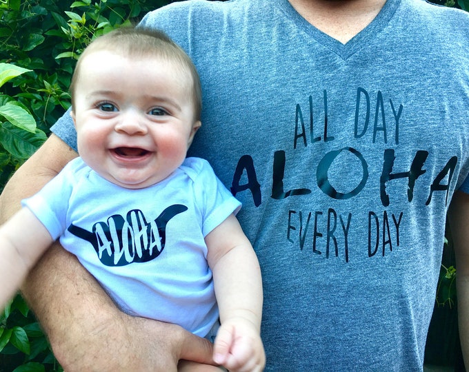 Hawaii Baby Onesies®, Aloha Boy Baby Onesies®, Baby Bodysuit, Hawaii Baby, Island Baby, Surfer boy, Hang Loose, Beach Baby, Baby Shower Gift