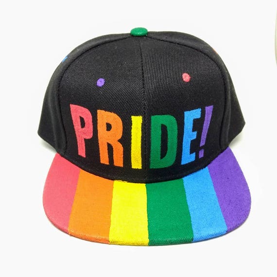 versace gay pride hat