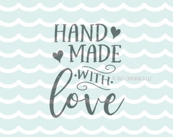 Free Free 69 Handmade With Love Svg Free SVG PNG EPS DXF File