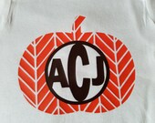 monogram pumpkin shirt