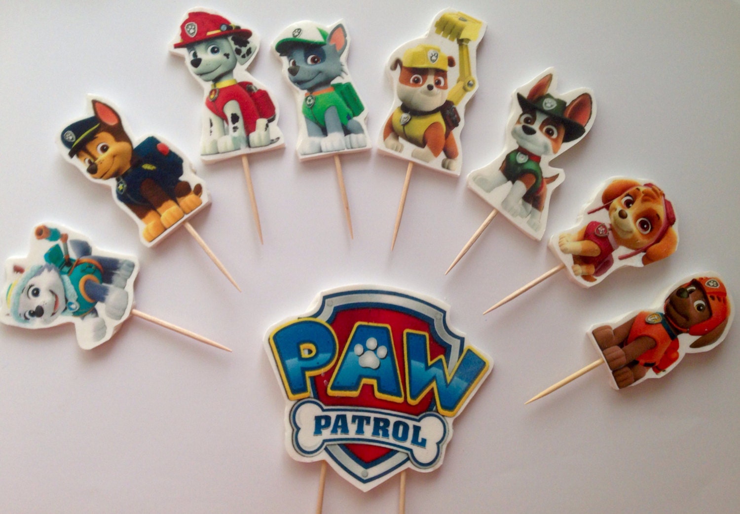 edible paw patrol figures