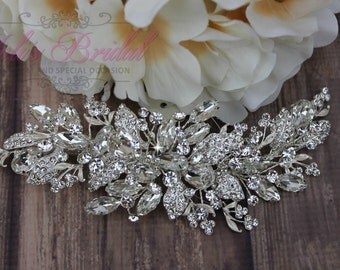 Bridal Hair Comb, Wedding Hair Comb, Crystal Hair Comb, Swarovski Hair Comb, Hair Comb, Headpiece, Crystal Headpiece, Bridal Headpiece,