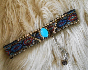 Bohemian Choker Necklace Hippie Choker Necklace Statement Choker Necklace Ribbon Choker Necklace Tribal Choker Necklace Trendy Necklaces 90s