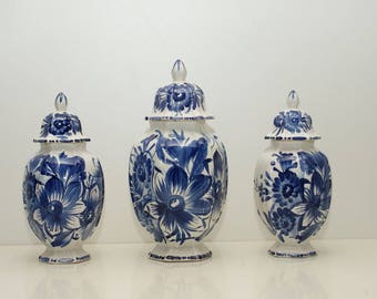 Bassano kastset 3 Pots with lid