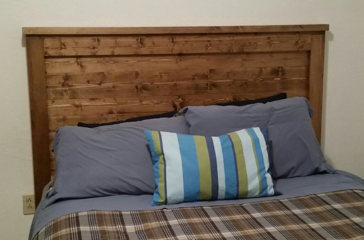 Wooden Headboard Pine Headboard Handmade Wooden Headboard