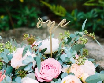 Wood cut table numbers, Laser cut table numbers, wedding table numbers, wood table numbers, table numbers, wood calligraphy table numbers