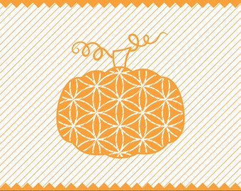 NEW! Abstract Pumpkin Svg file, Pumpkin Design for Vinyl Cutters, Fall DXF, Halloween SVG, High Quality Printable File, Scalable, Cricut
