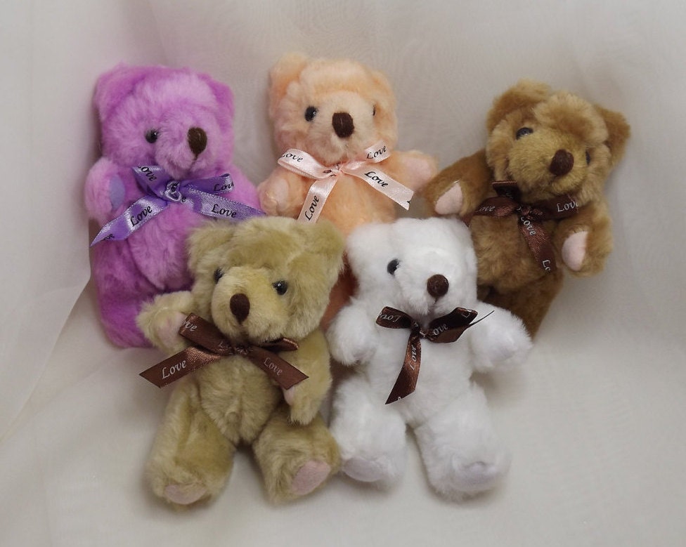 Miniature Teddy Bears. Dollhouse Bears by Delightfulminiatures