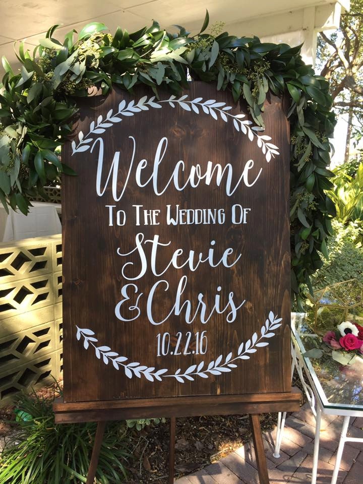to the Wedding of Decal Wedding Decor Wedding