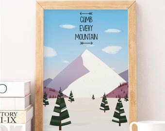Mountain nursery | Etsy