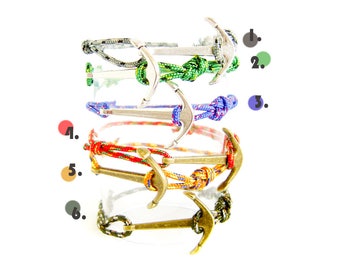 Mens Fashion, Nautical Rope Bracelet, Nautical Bracelet Mens, Tom Hope Bracelet