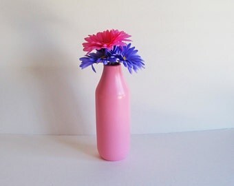 Pink Vases, Pink Milk Jug Vase, Large Vase, Pink Flower Vase, Flower Vase, Ceramic Vase, Pink Ceramic Vase, Large Pink Vase, Pink Milk Jug