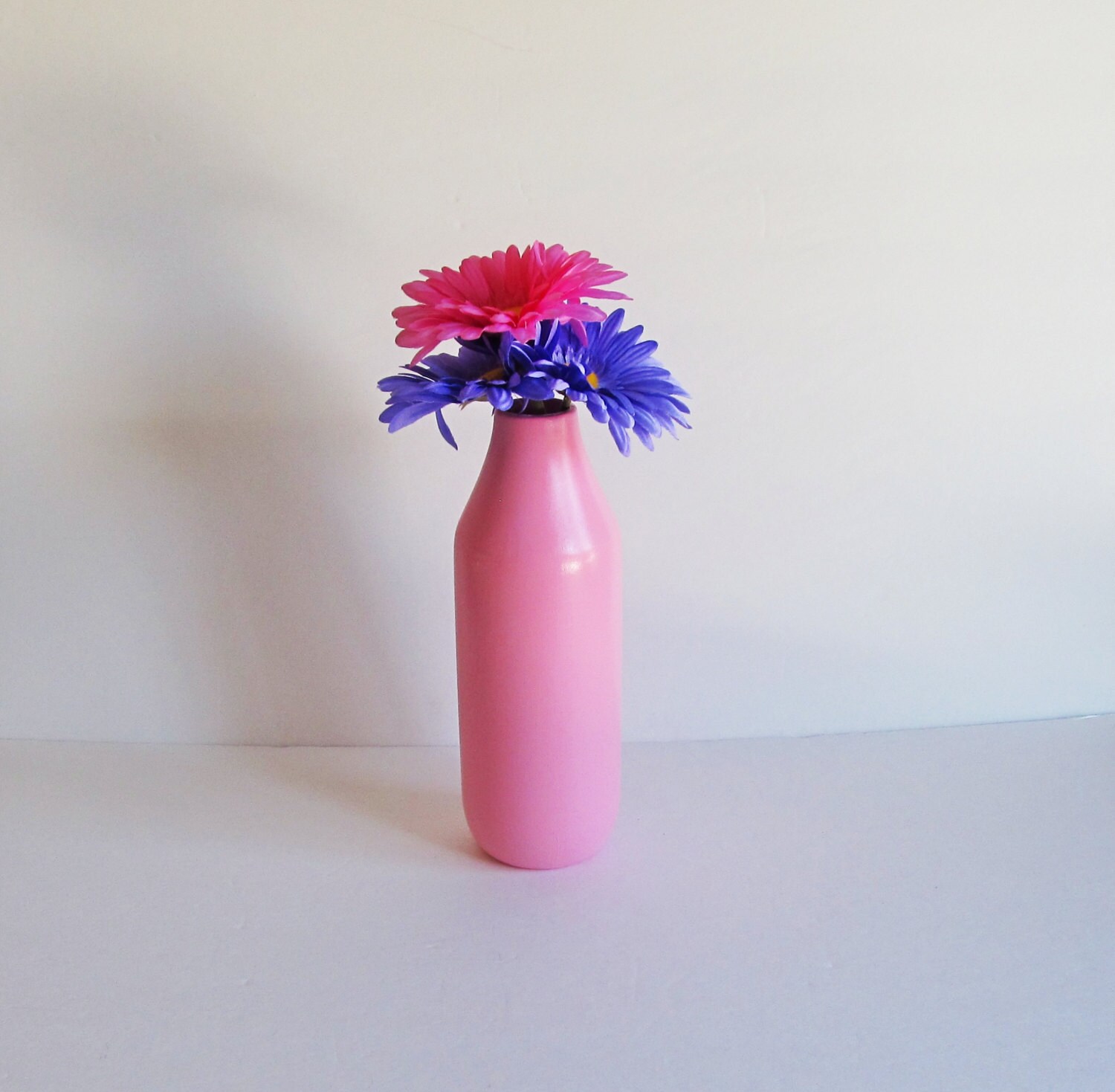 Pink Vases Pink Milk Jug Vase Large Vase Pink Flower Vase