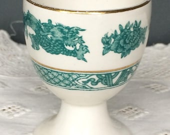 Vintage Booths Green Dragon China Egg Cup c.1920s