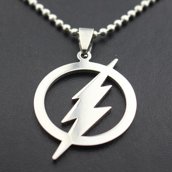 Lightning Bolt Necklace Stainless Steel By Craftedwithlovets 5610