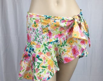 Vintage Ralph Lauren Floral Sarong