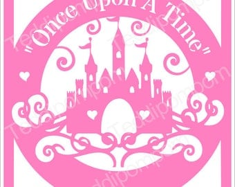 Disney Castle SVG, girl svg, Princess SVG, Princess Castle Cutting File, Cricut, Silhouette, Cameo, Scrapbooking, Papercutting, Card Making