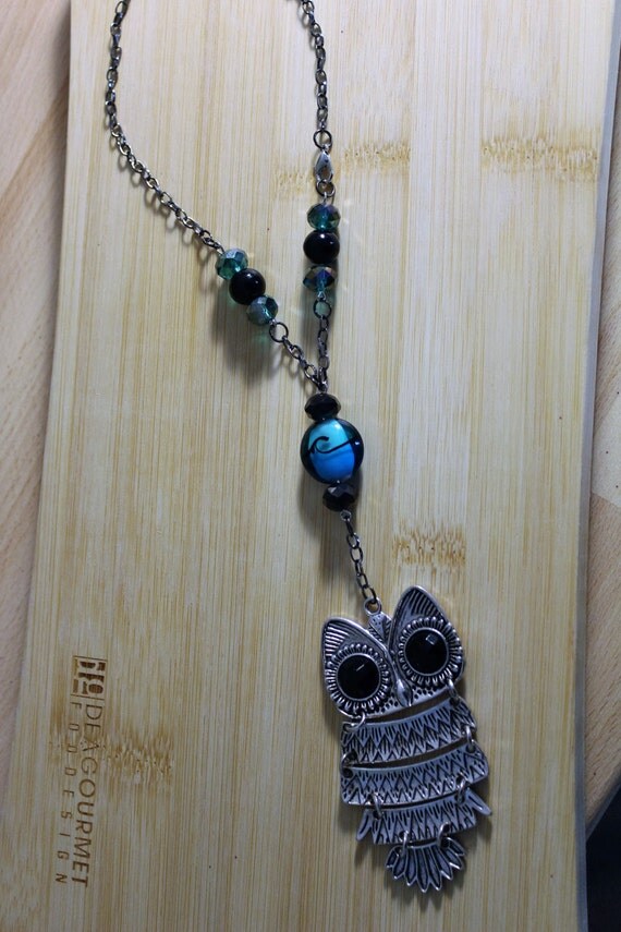 Owl Rear View Mirror Window Charm / Owl Window Charm / Owl