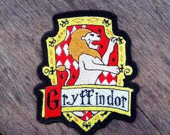 SALE! Gryffindor House of Hogwarts - Premium Quality Iron on patch