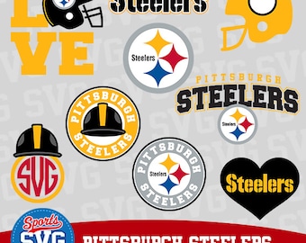 PITTSBURGH STEELERS SVG files, Silhouette files, CriCut, Vector files, Sports