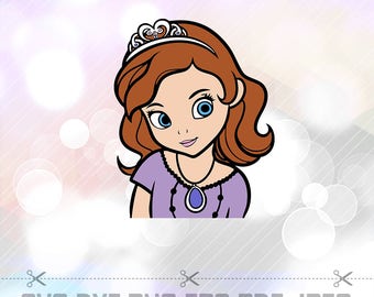 Download Sofia the first svg | Etsy