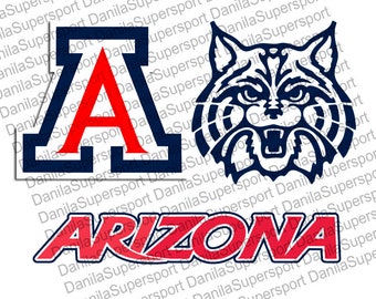 Arizona wildcats svg | Etsy