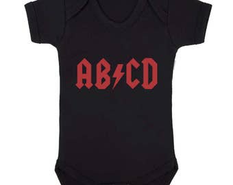 abcd baby shirt