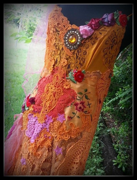 tangerine bridesmaid dresses