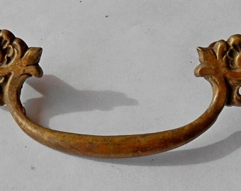 Antique Brass Drawer Pull 3 Inch Centers 1 One Reformas Del Hogar