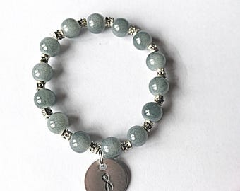 BPD Awareness Bracelet - Borderline Personality Disorder - Awareness Jewelry - Mental Health - Stretch Bracelet - Elasticated Bracelet