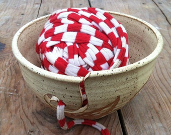 Yarn Bowl, Pottery Yarn Bowl
