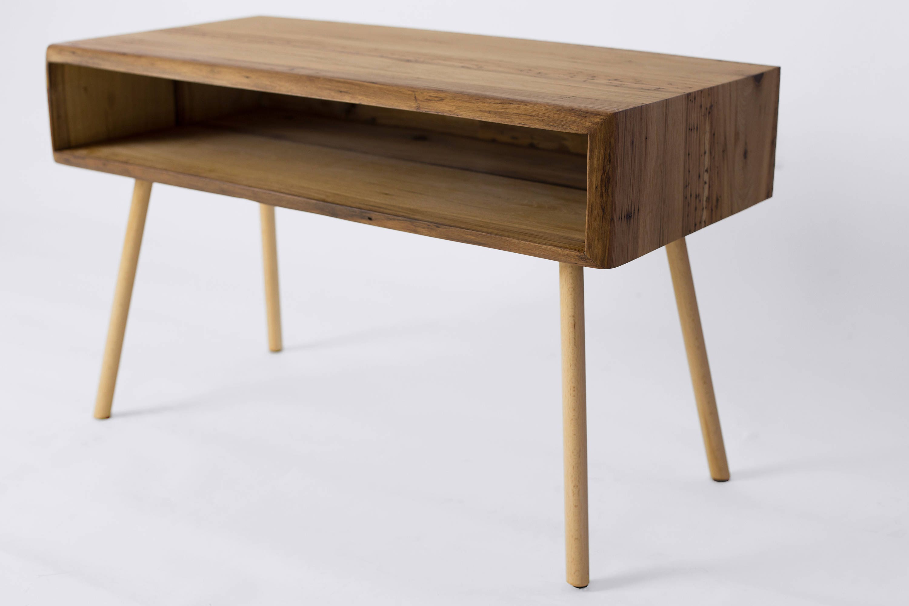 Danish Side Table Danish Modern Media Console Retro