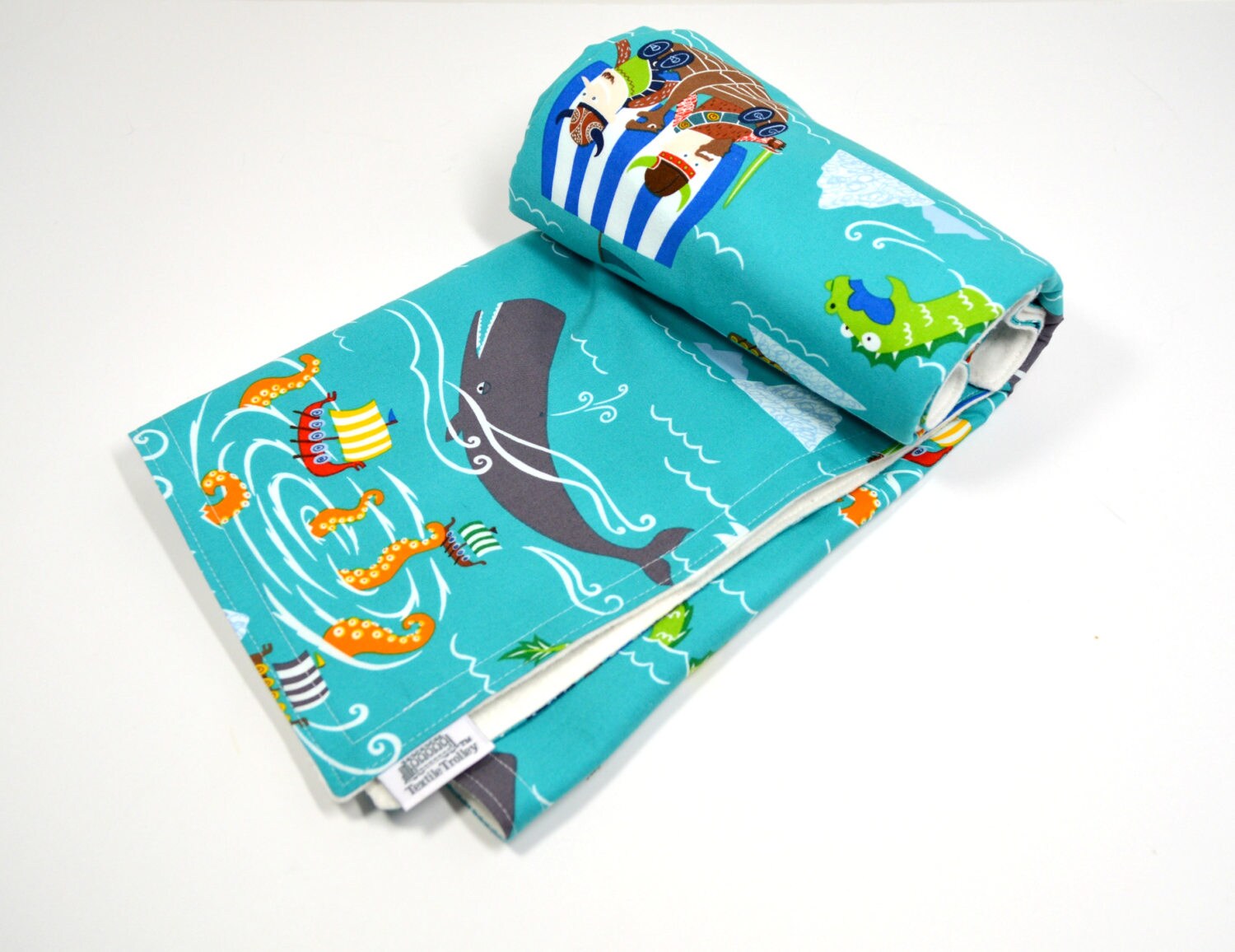 Baby Blanket Viking Blanket Nautical Blanket Vikings